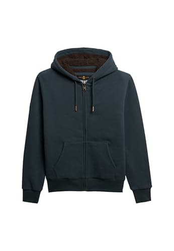 Image of Superdry Borg Lined Full Zip Sweatshirt M