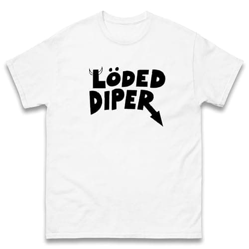 Image of Kids LODED DIPER Kids Unisex T-Shirt World Book Day 2025 Kids t Shirt Unisex Kids Adults Tee Top (White, 9 Years)