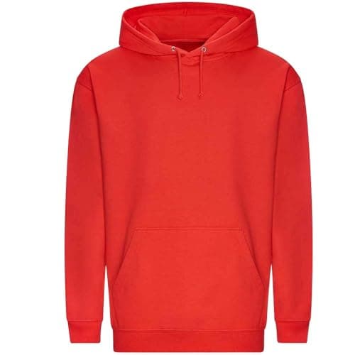 Image of AWDis Unisex College Hooded Sweatshirt/Hoodie (3XL) (Soft Red)