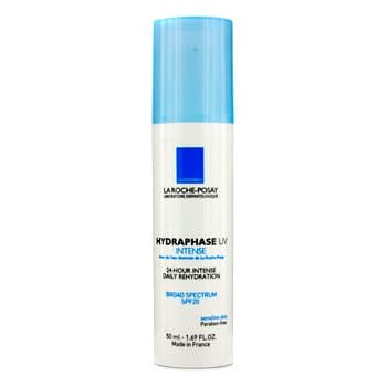 Image of LA Roche POSAY 5122676 Hydraphase UV Intense Soin Rehydratant Intensif 24H 50 ml for Adults, Ideal for Everyday use, 50 ml