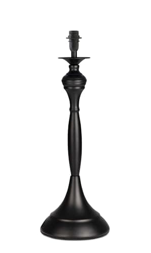 Image of Lighting Supermarket Messini Large Black Elegant Candlestick Table Lamp Base Only