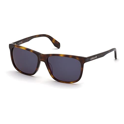 Image of Adidas Originals Men's Occhiali da sole OR0040 Sunglasses, blu specchiato, 58
