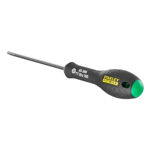 Image of Stanley 0-65-396 Fat Max Screwdriver Torx Tt20X100Mm-Black/Green