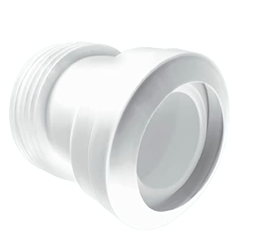 Image of Mcalpine MAC-7A 97-107mm Inlet x 4"/110mm Outlet 14 Degree Angle MACFIT WC Connector
