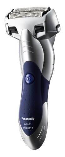 Image of Panasonic ES-SL41 Silver Wet and Dry Electric 3-Blade Shaver for Men