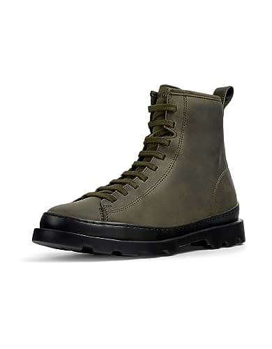 Image of Camper Women's Brutus K400325Medium Lace Boot, Green 037, 3 UK