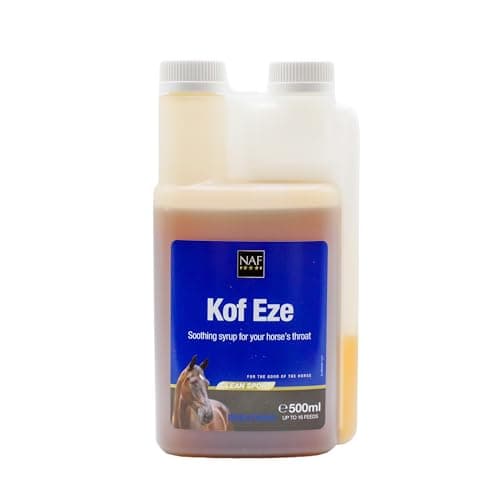 Image of NAF Kof-Eze 500ml – Soothing Respiratory Syrup for Horses – Eases Throat Irritation & Promotes Clear Breathing – Herbal Support for Coughs & Airway Health