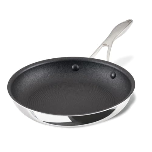 Image of Circulon Scratch Defense 22cm Stainless Steel Frying Pan with Extreme Non Stick – Induction Frying Pan, All Hob Suitable