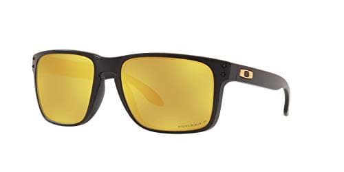 Image of Oakley Holbrook XL, Matte Black/Prizm 24K Polarized