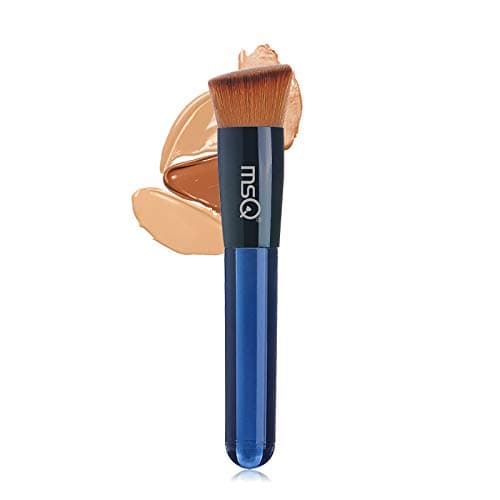 Image of MSQ Makeup Brush Foundation Kabuki Flat Top Face Flawless Foundation Brush Prefect For Blending Liquid, Cream, Buffing Stippling Concealer Premium