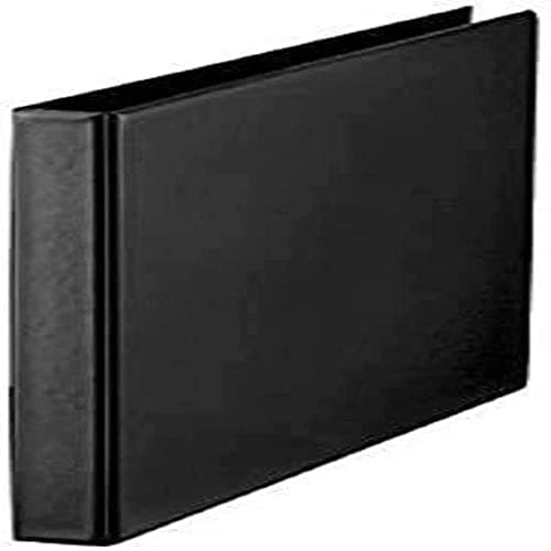 Image of Esselte 25mm A3 Presentation 2 D Ring Binder, Black, 68737