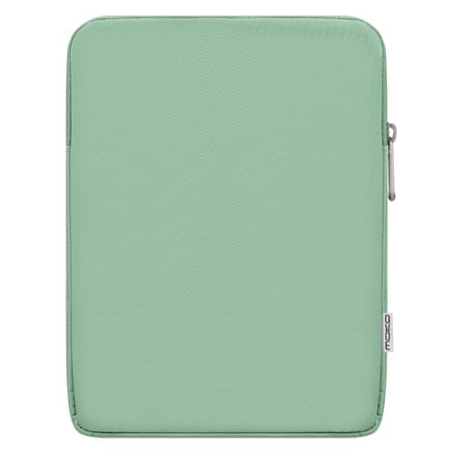 Image of MoKo 7-8 Inch Tablet Sleeve Bag, Polyester Pouch Cover Case Fits iPad Mini (A17 Pro) 8.3" 2024, iPad Mini 6/5/4/3/2/1, Samsung Galaxy Tab S2 8.0, Tab A 8.0, ZenPad Z8s 7.9, Dark Green