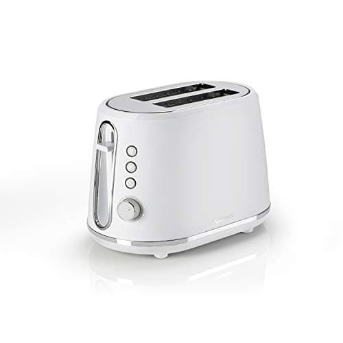 Image of Cuisinart 2 slice toaster, Extra-deep, extra-wide slots, ideal for thick bread and bagels, High lift lever, 7 browning levels plus defrost, Matching kettle available, Warm White