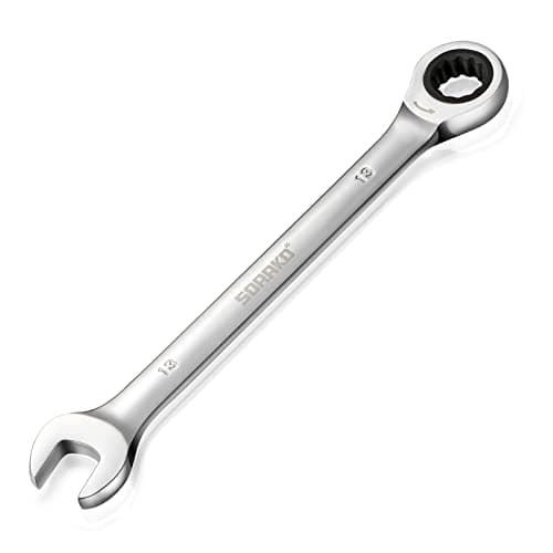 Image of SORAKO Ratchet Spanner 13 mm, Combination Spanner Fixed Head Ratchet Spanner Combination Wrench