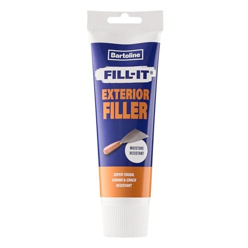 Image of Bartoline Ready Mixed Flexible Filler White 300g – Acrylic Gap & Crack Filler, Flexible, Fast-Drying, Paintable, For Windows, Doors, Skirting Boards & Interior Surfaces