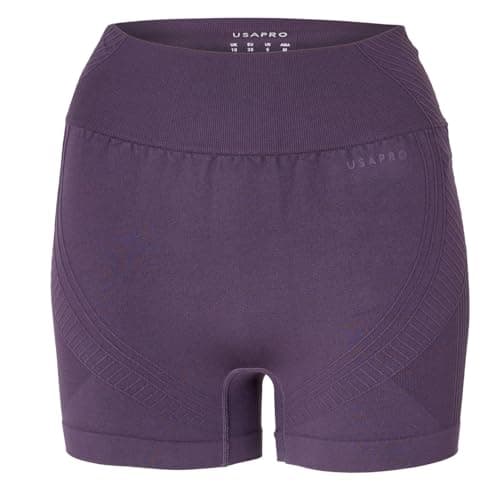 Image of USA Pro Womens Seamless 3 Inch Shorts Light Pink 10