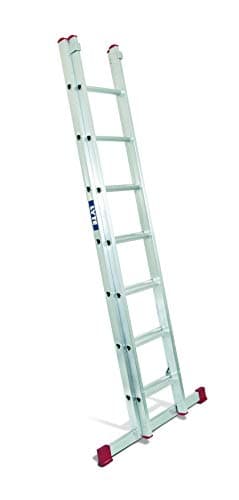 Image of Lyte 3m Double DIY EN131 Non Professional 2 Section Extension Ladder with Spreader bar