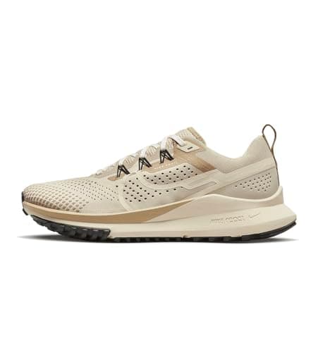 Image of NIKE React Pegasus Trail 4 Women's Trainers DZ2758 (Sanddrift/Coconut Milk 112) UK 5 (EU 38.5)