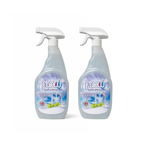 Image of Dunnet Tools UPVC Cleaner Spray 750ml 2 Pack – uPVC Window Frame & Door Cleaner and Restorer – PVC Cleaner for Windows, Conservatories & Garden Furniture