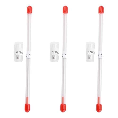 Image of Hapivida Airbrush Needle Nozzle Kit, 0.3/0.5mm Airbrush Needles Airbrush Replacement Parts Sprayer Accessories for Airbrush Spray Gun (0.3mm*3pcs)