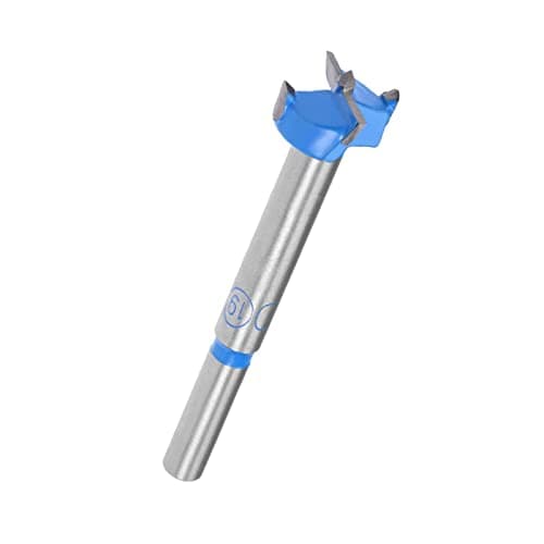 Image of TA-VIGOR Forstner Drill Bit 19mm, Tungsten Carbide Wood Hole Saw Auger Opener for Woodworking Hinge Hole Drilling Boring Bit Cutter Blue