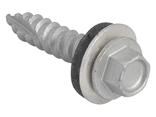 Image of TechFast Sheet to Timber Roofing Screws | 6.3 x 32mm | Elementech | Bag 100