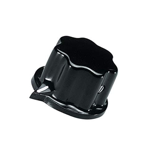 Image of A1321060 Knob with Pointer thermoplastic Shaft d: 6mm Ø31x20mm Black OKW