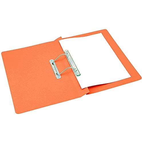 Image of Q-Connect Transfer File 35mm Capacity Foolscap Orange (Pack of 25) KF26059
