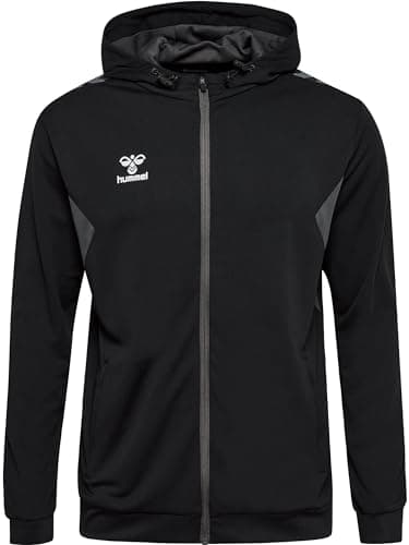 Image of hummel Hmlauthentic Men's Zip Jacket Black