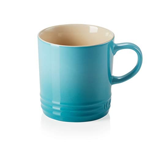 Image of LE CREUSET Stoneware Coffee Mug, 350 ml, Teal, 70302351700002