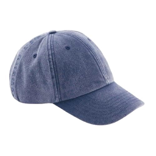 Image of Beechfield B655 Low Profile Vintage Cap - Denim