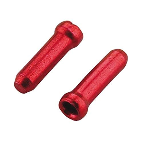 Image of Jagwire Brake or Speed Cable Tips, 500 Pieces, red, Standard