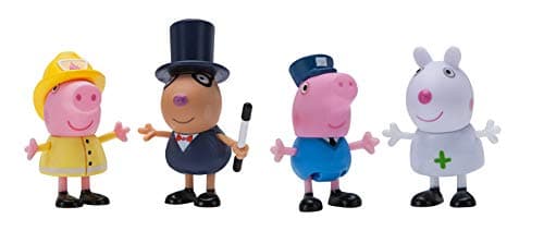 Image of Peppa Pig When I Grow Up What I Want to Be 4-Figure Pack