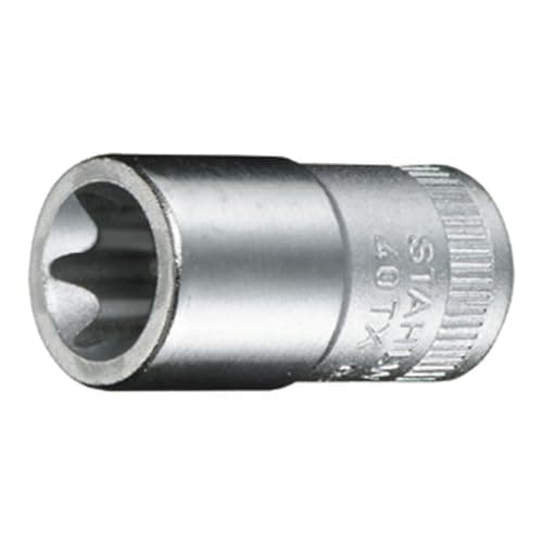 Image of Stahlwille STW40TXE6 1/4-Inch Drive E6 5.7mm Outside Torx Socket - Silver