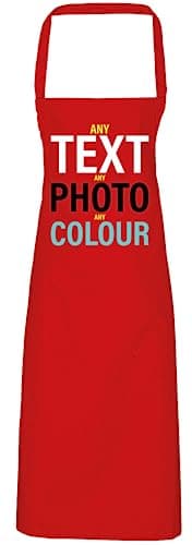 Image of Hippowarehouse Personalised Apron kitchen cooking painting DIY onesize adult