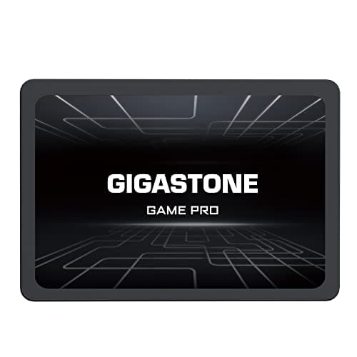 Image of Gigastone SATA SSD 2TB 2.5 inch SSD 530MB/s Upgrade Laptop PC Memory and Storage PS4 HDD Replacement 2.5" Internal Solid State Hard Drives SATA III SLC Cache 3D NAND Game Pro Performance