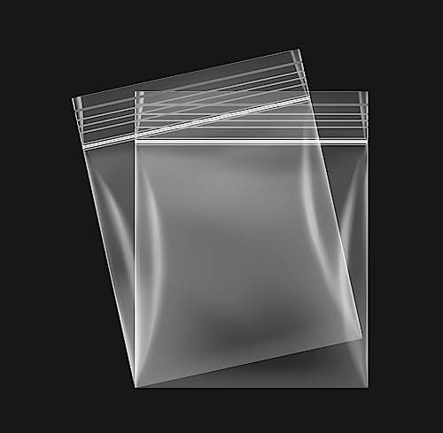 Image of 100 Grip Seal Freezer Bags *CHOOSE YOUR SIZE*| Strong Resealable and Reusable Clear Plastic Zip Lock Bags |Used for Food Storage Jewellery Medicine (3.5 x 4.5 Inch)