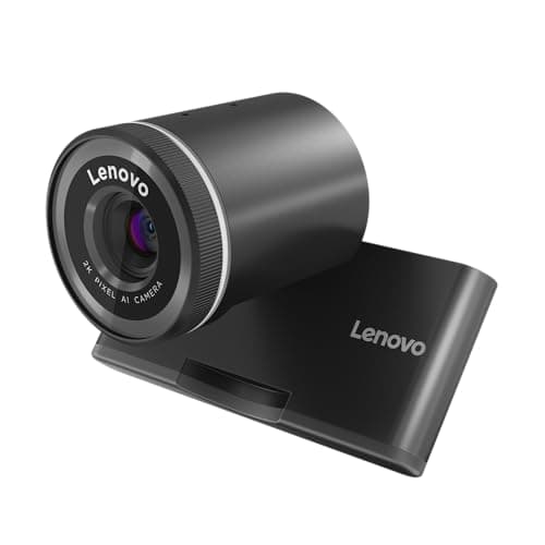 Image of Lenovo 4XC1Q25246 webcam 8 MP 1920 x 1080 pixels USB-C Black
