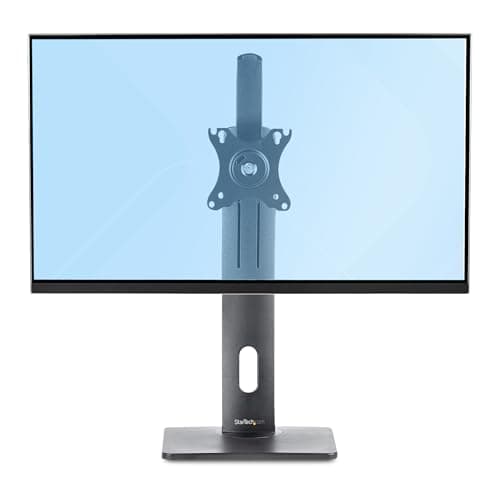 Image of Startech Free Standing Single Monitor Mount - Height Adjustable Monitor Stand - For VESA Mount Displays up to 32