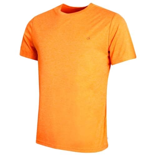 Image of Calvin Klein Mens Harlem T-Shirt - Orange Marl - L