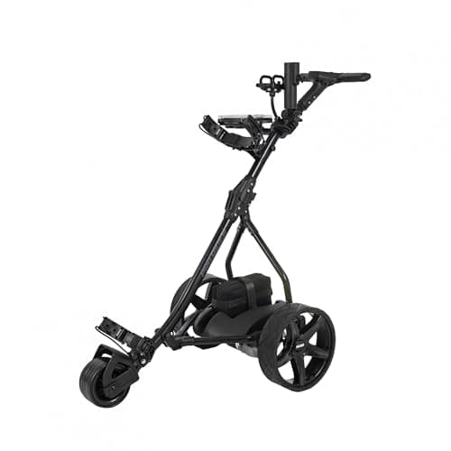 Image of Pro Rider Electric Golf Trolley With 9 Speed Settings, Auto Distance Function, Powerful 200W Motor, Extra Grip Wheels, Easy To Assemble Complete with £100 Worth Of Accessories 18 AND 36 Hole Models