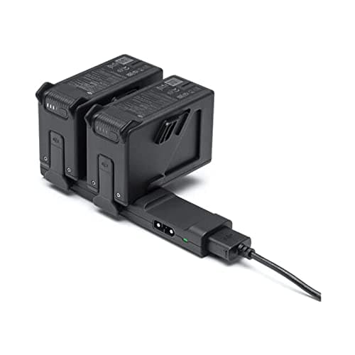 Image of DJI FPV - Fly More Kit, includes 2 smart flight batteries and charging station, charges up to 3 smart batteries simultaneously, battery capacity is 2000mAh