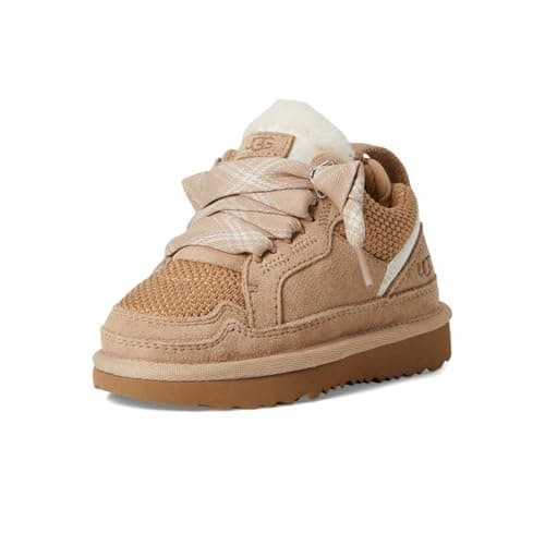 Image of UGG T Lowmel Unisex Children's Trainers, sand, 6 UK