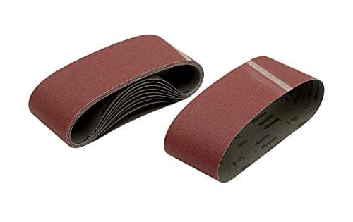 Image of Dewalt DT3671-QZ Sanding Belts, 100 mm x 610 mm, Grit Size 60 (Pack of 10)