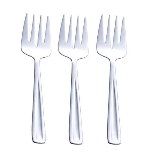 Image of GoGeiLi Stainless Steel Large Serving Fork Set, 9.5-inch Big Serving Fork for Party, Banquet, Buffet, Dishwasher Safe, Set of 3