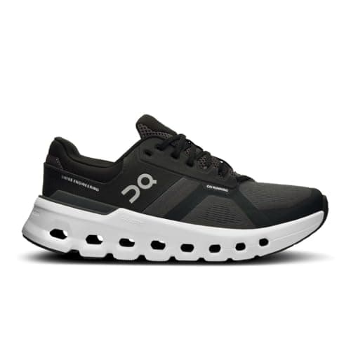 Image of On Running Cloudrunner 2 Trainers Womens Road Shoes Eclipse/Black 6 UK