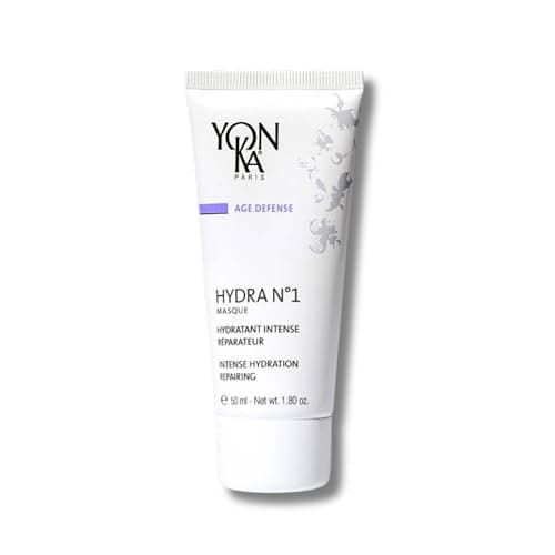 Image of Hydra N°1 Masque Yonka Hydrating Face Mask for Dehydrated Skin 50ml - Long-lasting Deep Hydration for Dry and Damaged Skin, Repairs & Reduces Wrinkles - Dermatologically Proven Results !