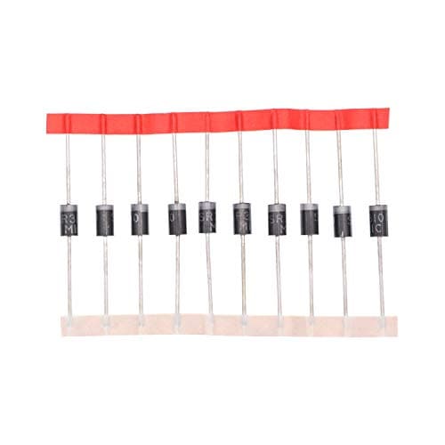 Image of HUABAN 50PCS SR3100 (SB3100) Schottky Barrier Rectifier Diodes 3A 100V DO-201AD (DO-27) Axial 3 Amp 100 Volt