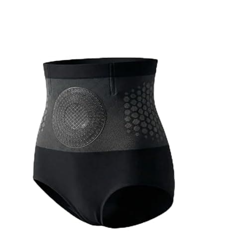Image of Yacriso Thermogenic Fat-Burning Sculpting Shorts, High Waisted Tummy Control Body Shaper Shorts for Women, Firming and Shaping Yoga Pants (Black,L)