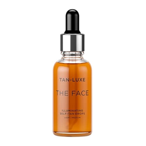 Image of TAN-LUXE THE FACE Self-Tan Drops, Add Tanning Drops to Skin Care for Custom Face Tan, Cruelty Free & Vegan